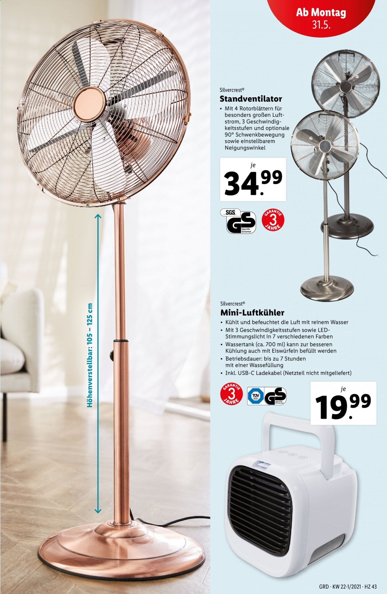 Angebote Lidl - 27.5.2021 - 1.6.2021. Seite 43