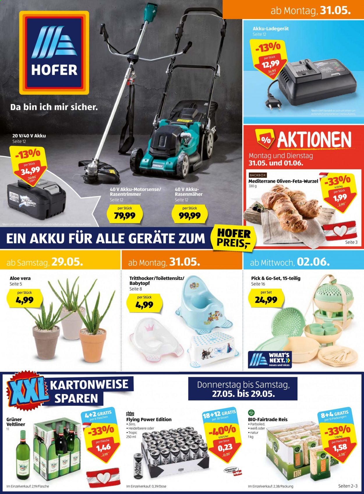 Angebote Hofer - 29.5.2021 - 5.6.2021. Seite 1