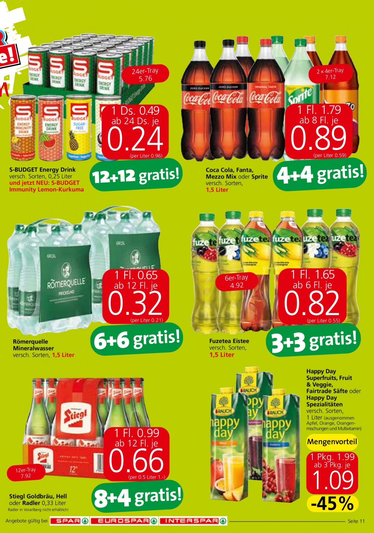 Angebote INTERSPAR - 27.5.2021 - 1.6.2021. Seite 11