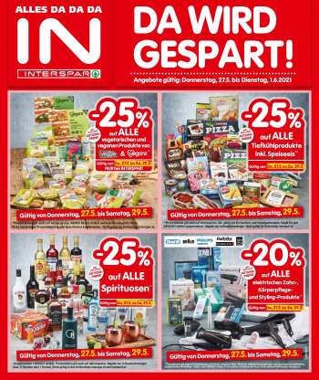 Angebote INTERSPAR - 27.5.2021 - 1.6.2021.