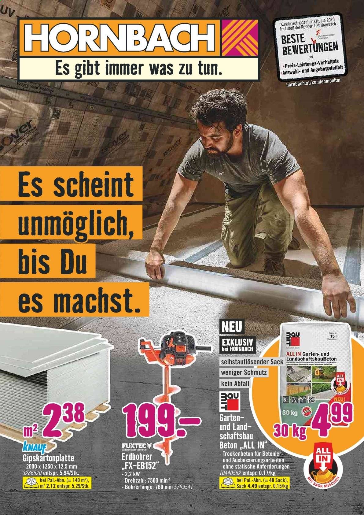 Angebote Hornbach - 27.5.2021 - 26.6.2021. Seite 1