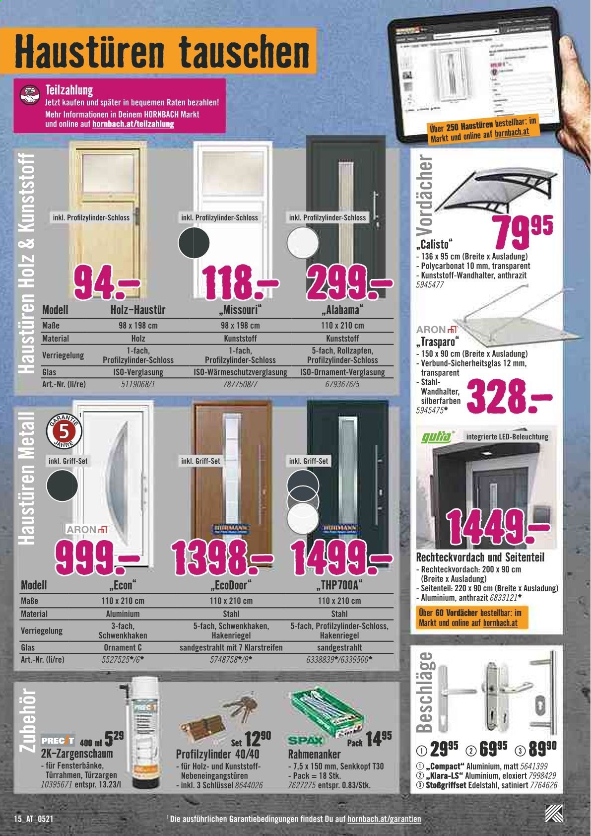 Angebote Hornbach - 27.5.2021 - 26.6.2021. Seite 8
