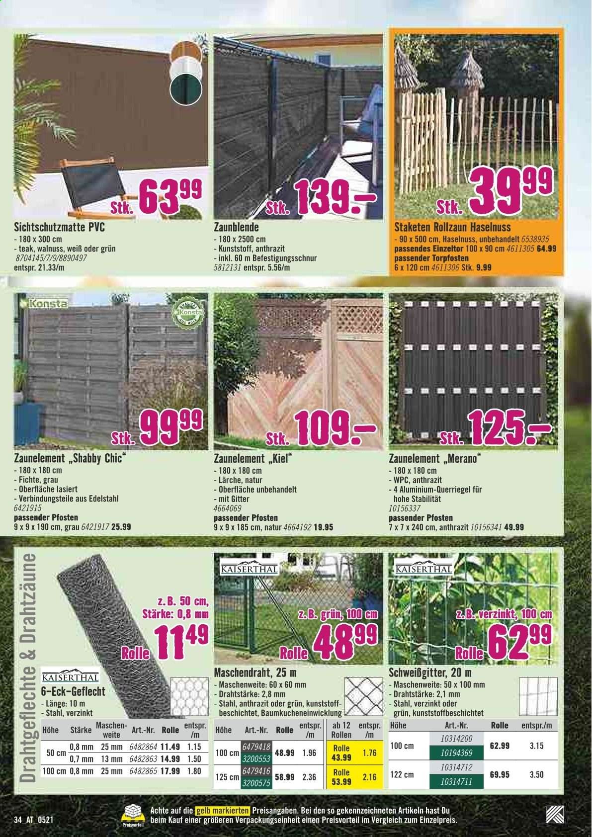 Angebote Hornbach - 27.5.2021 - 26.6.2021. Seite 12