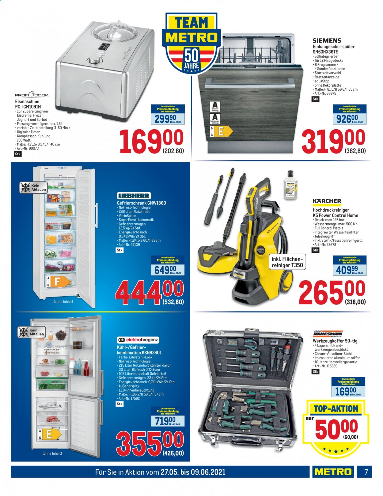 Angebote Metro - 27.5.2021 - 9.6.2021. Seite 7