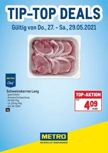 Angebote Metro - 27.5.2021 - 29.5.2021.