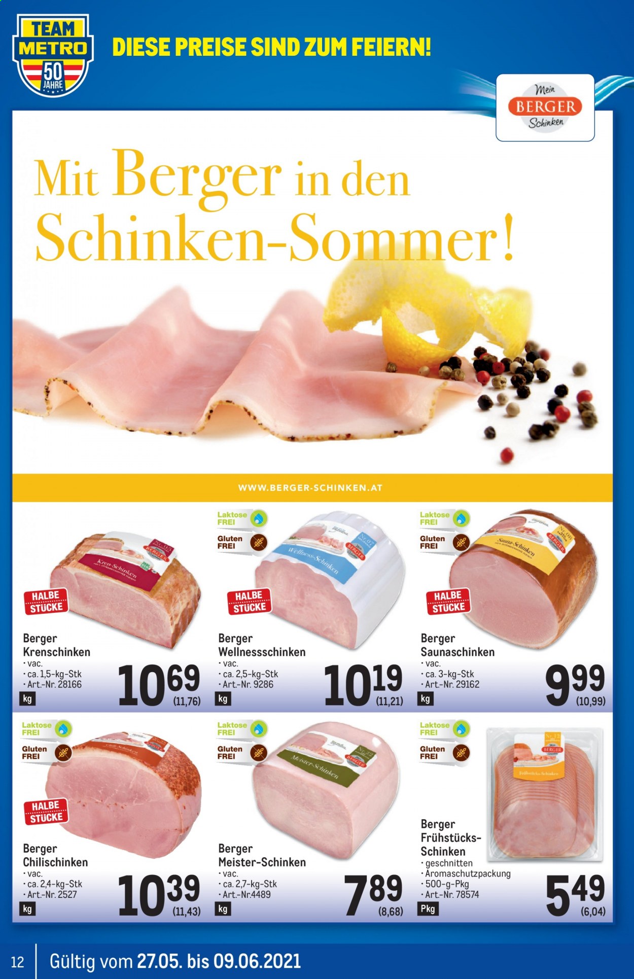 Angebote Metro - 27.5.2021 - 9.6.2021. Seite 12