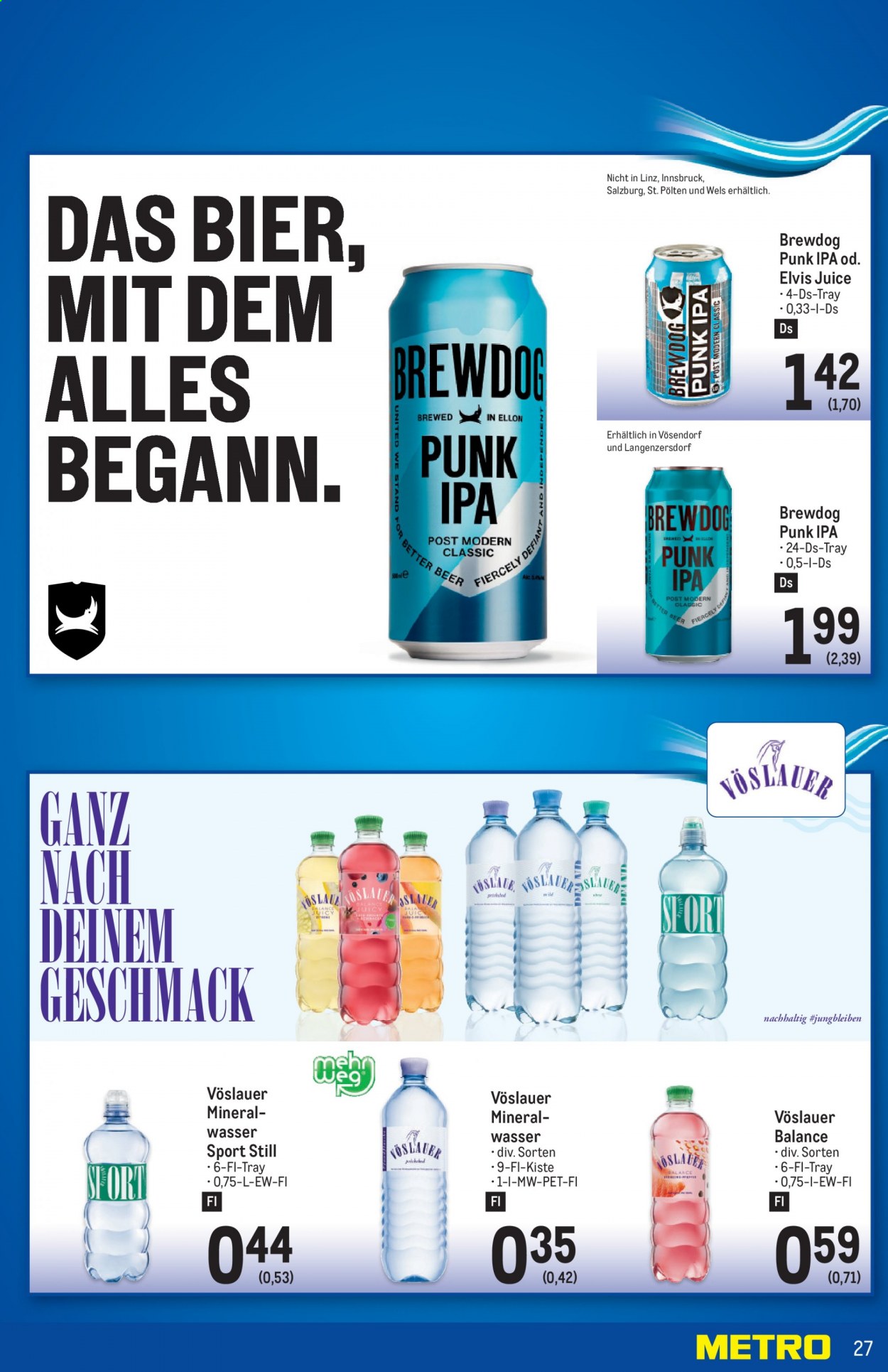 Angebote Metro - 27.5.2021 - 9.6.2021. Seite 27