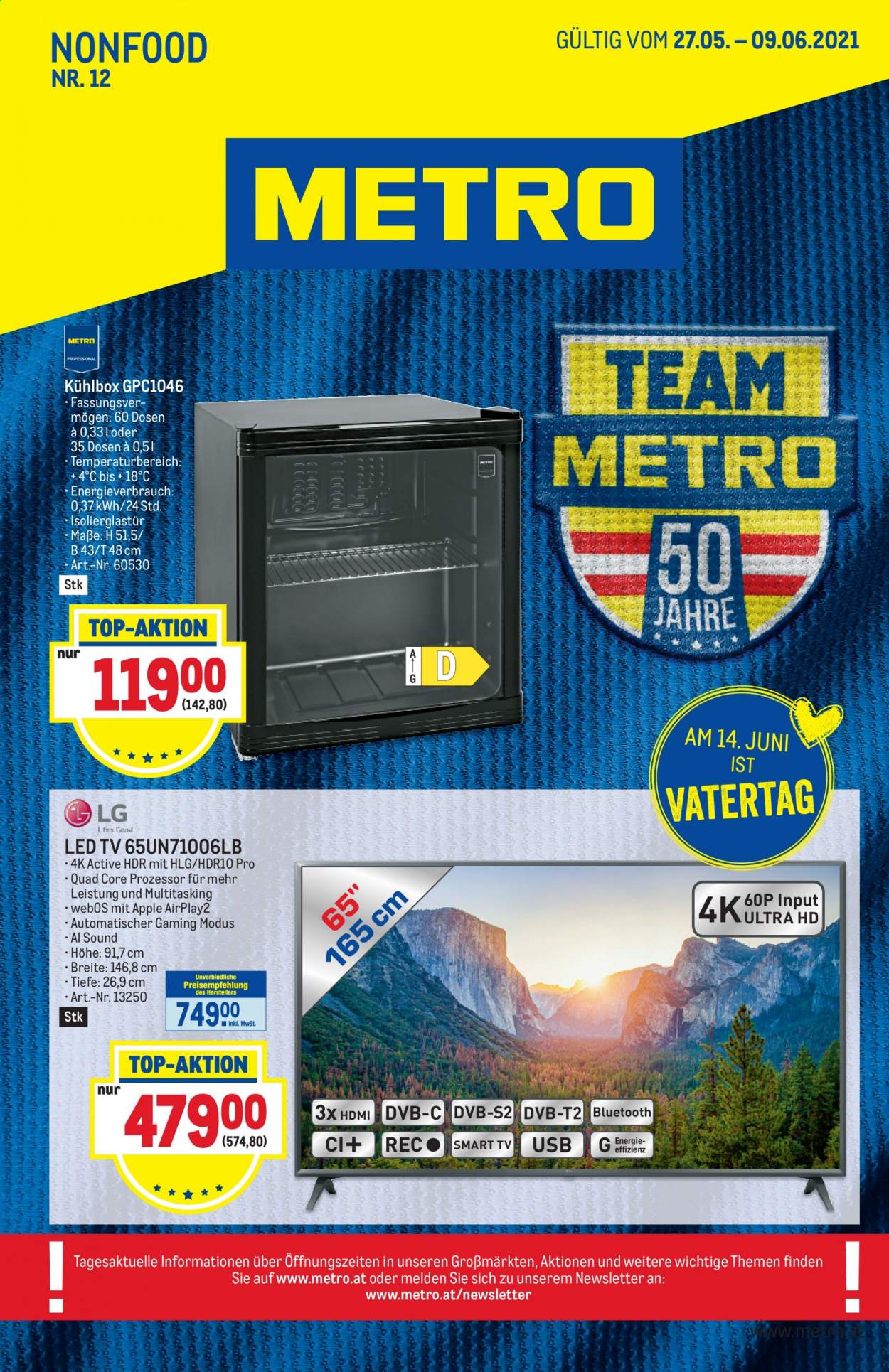 Angebote Metro - 27.5.2021 - 9.6.2021. Seite 1
