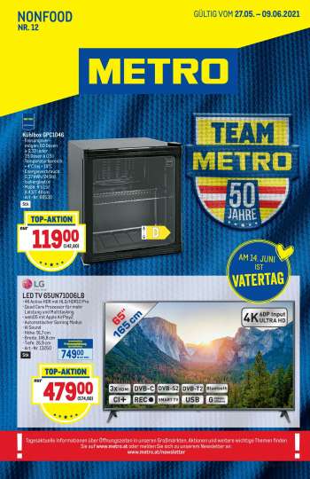 Angebote Metro - 27.5.2021 - 9.6.2021.