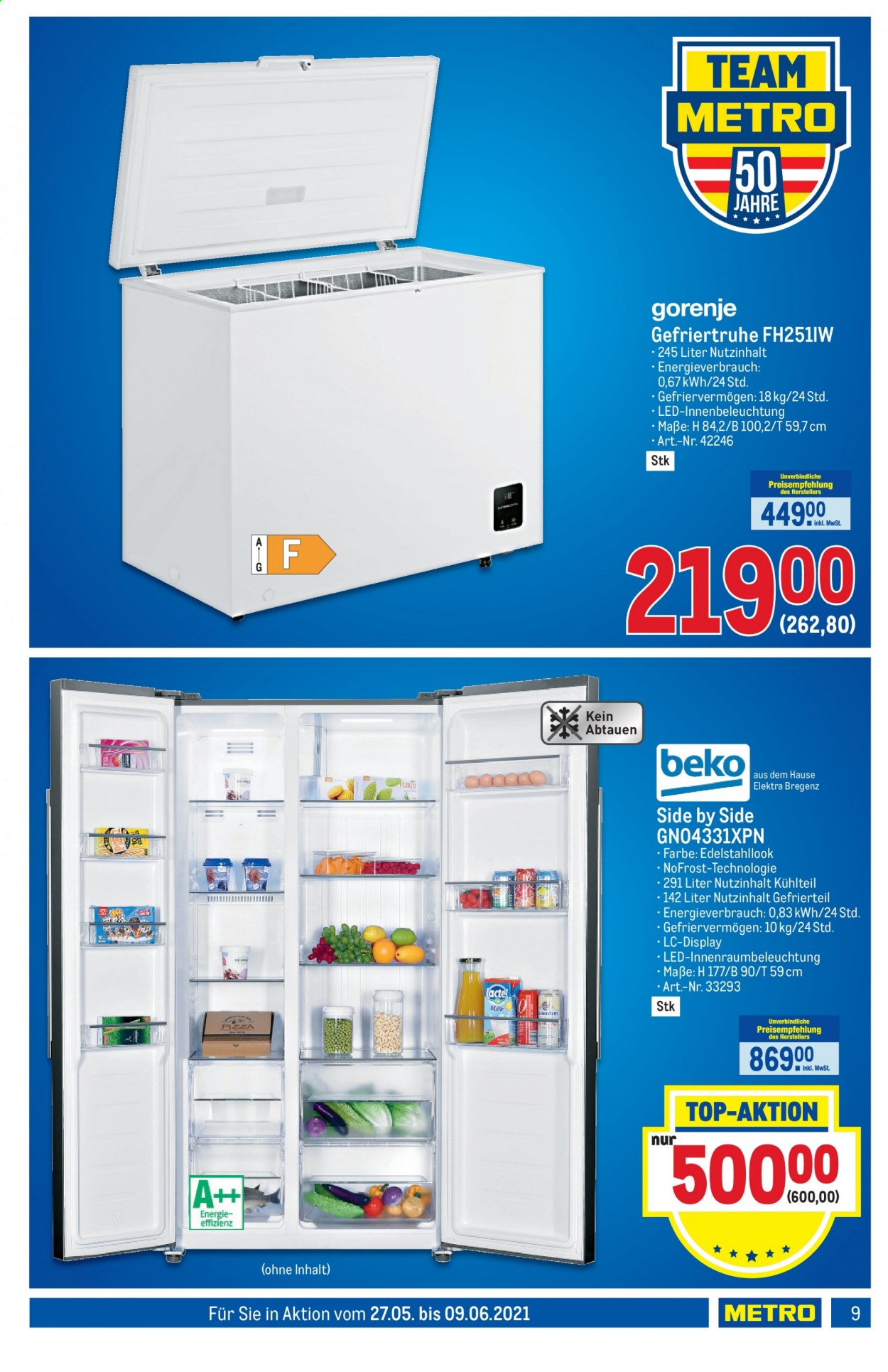 Angebote Metro - 27.5.2021 - 9.6.2021. Seite 9