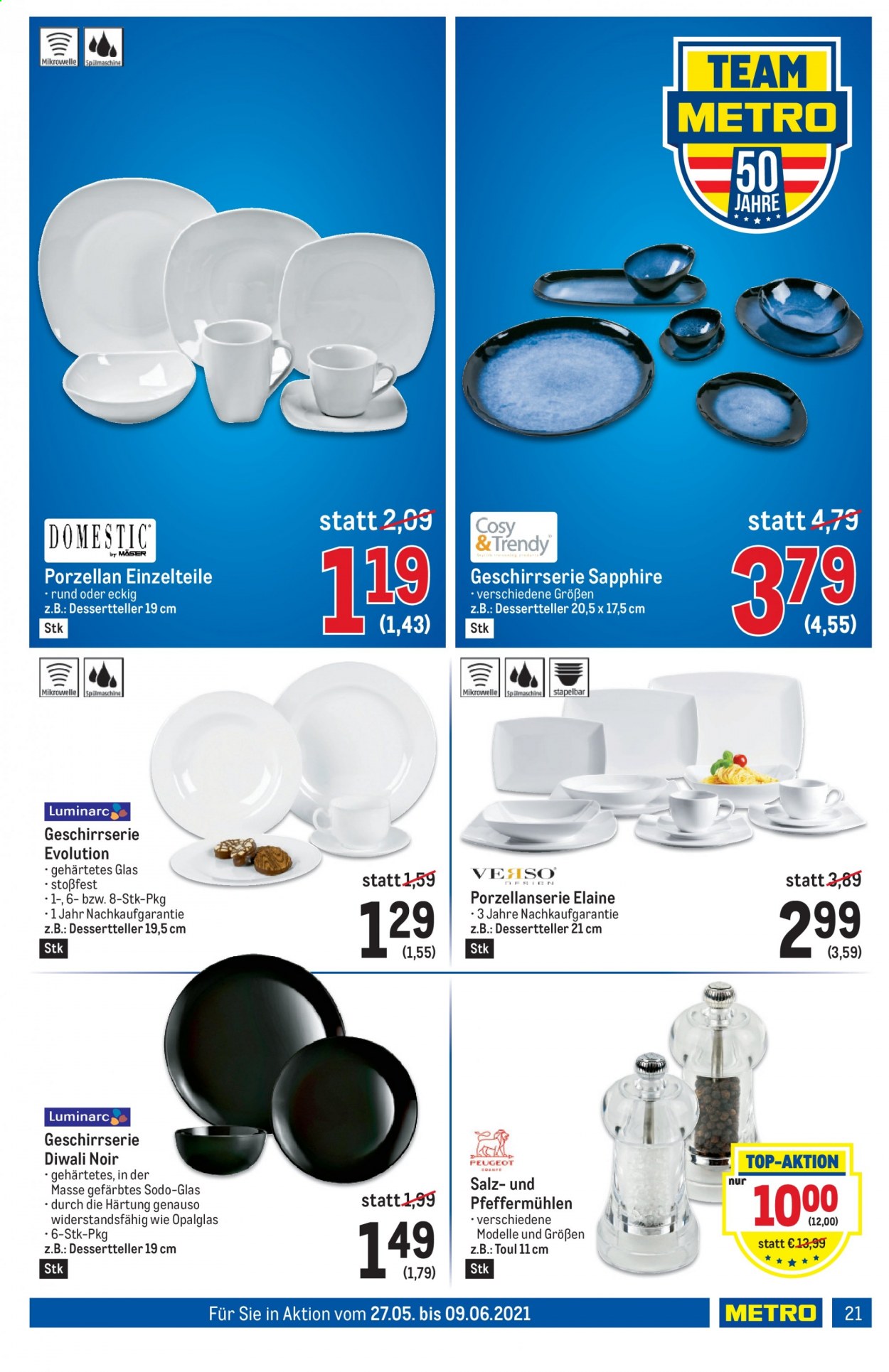 Angebote Metro - 27.5.2021 - 9.6.2021. Seite 21