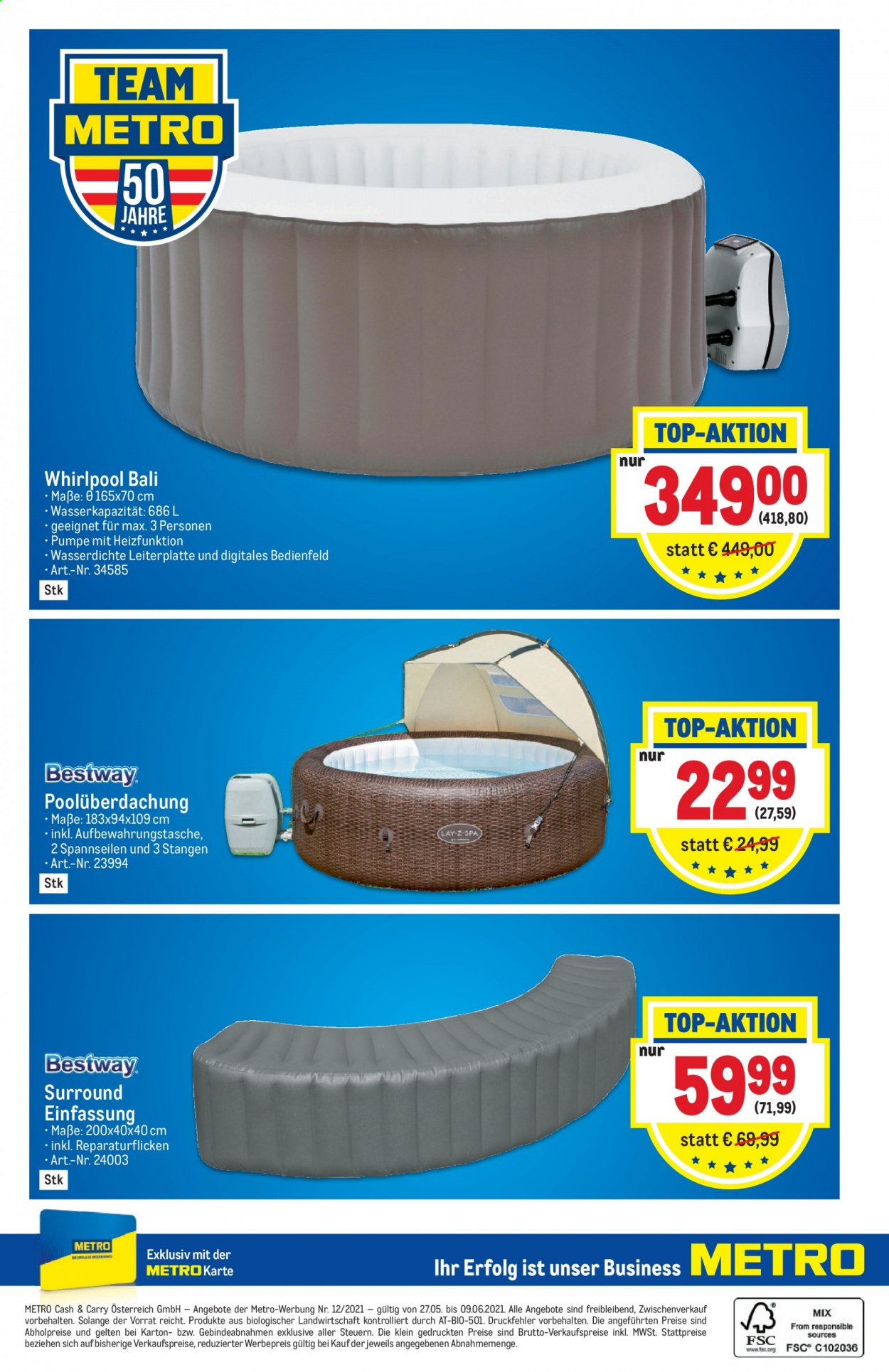 Angebote Metro - 27.5.2021 - 9.6.2021. Seite 40