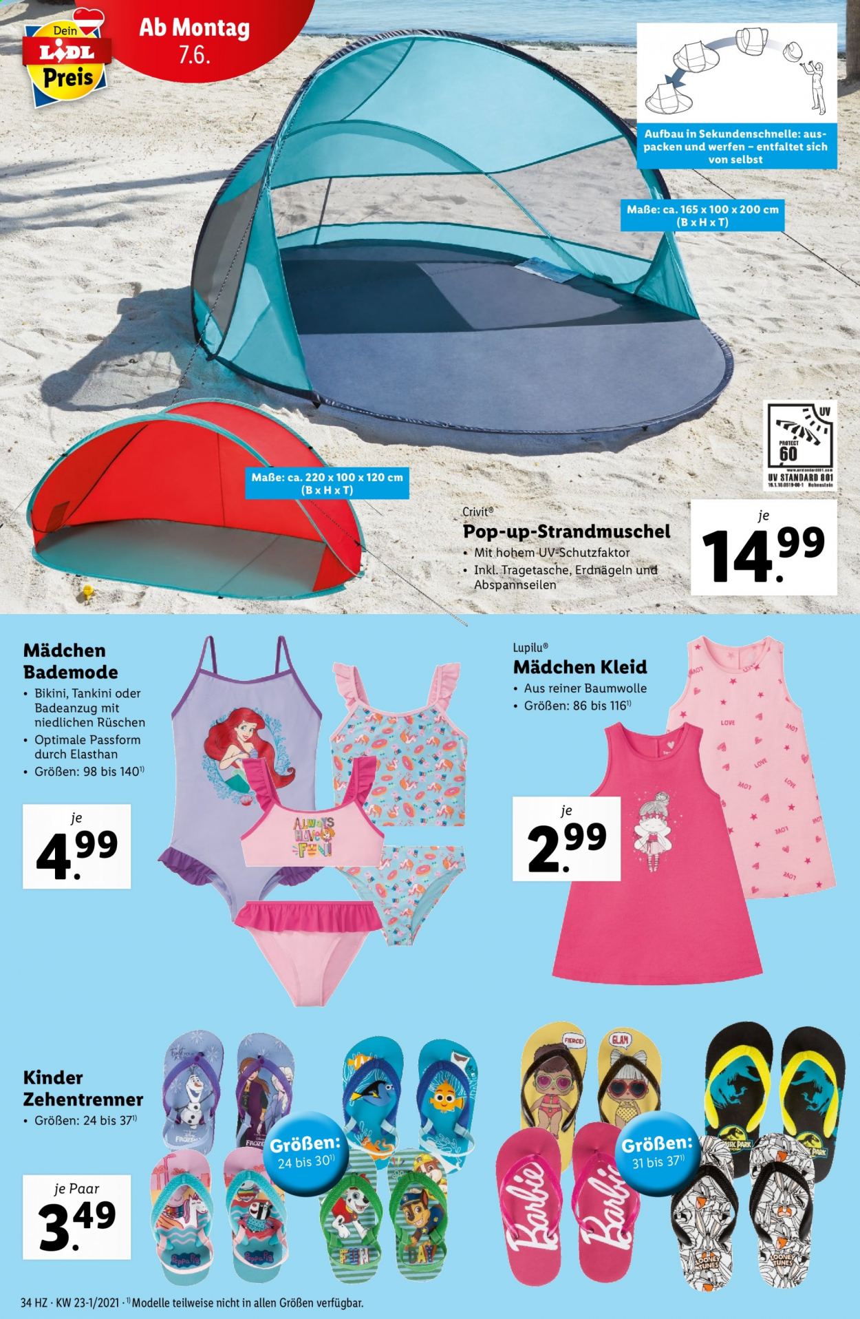 Angebote Lidl - 2.6.2021 - 9.6.2021. Seite 34