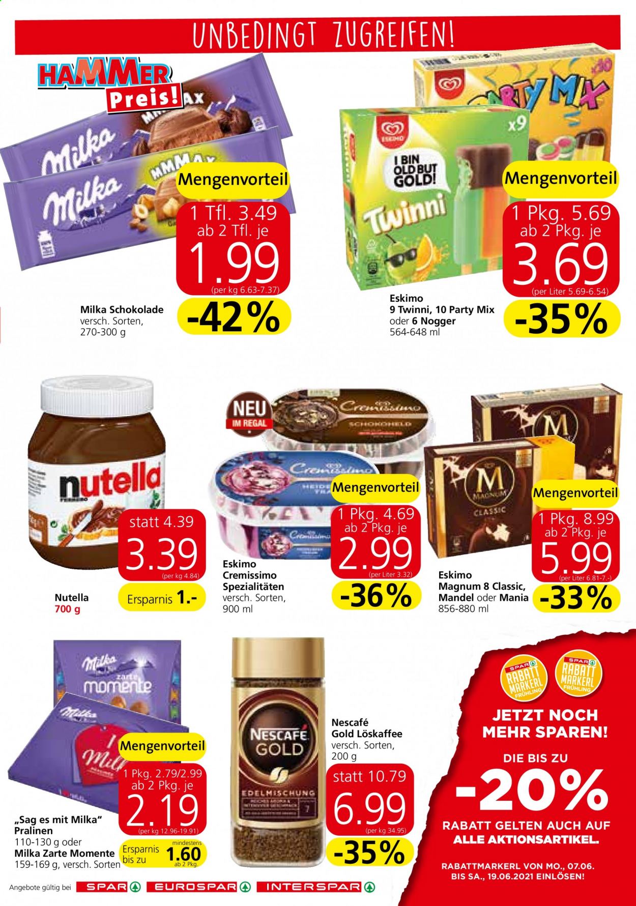 Angebote INTERSPAR - 2.6.2021 - 16.6.2021. Seite 7