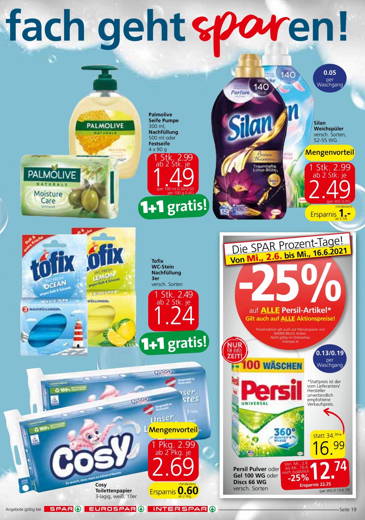 Angebote INTERSPAR - 2.6.2021 - 16.6.2021. Seite 19