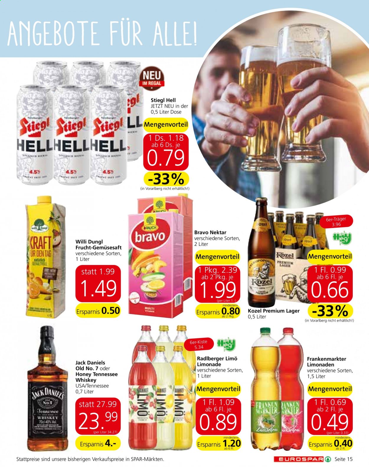 Angebote EUROSPAR - 2.6.2021 - 16.6.2021. Seite 15