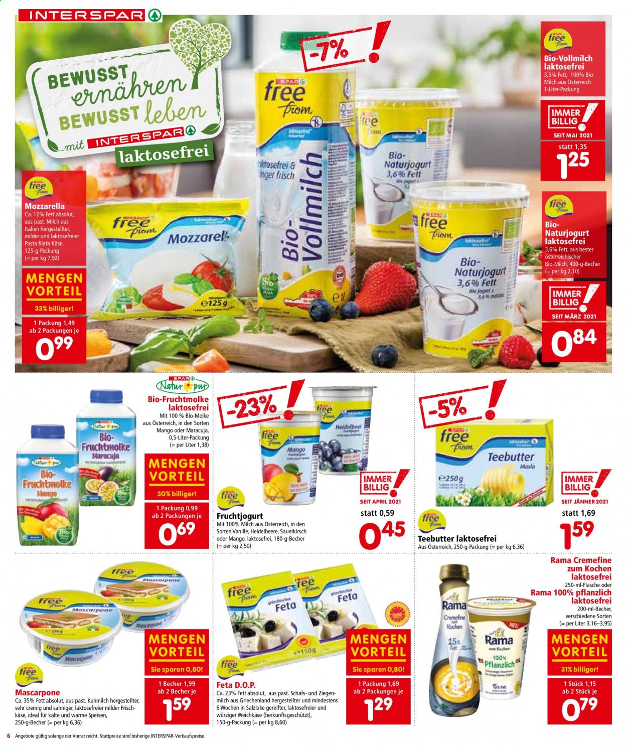 Angebote INTERSPAR - 2.6.2021 - 16.6.2021. Seite 6
