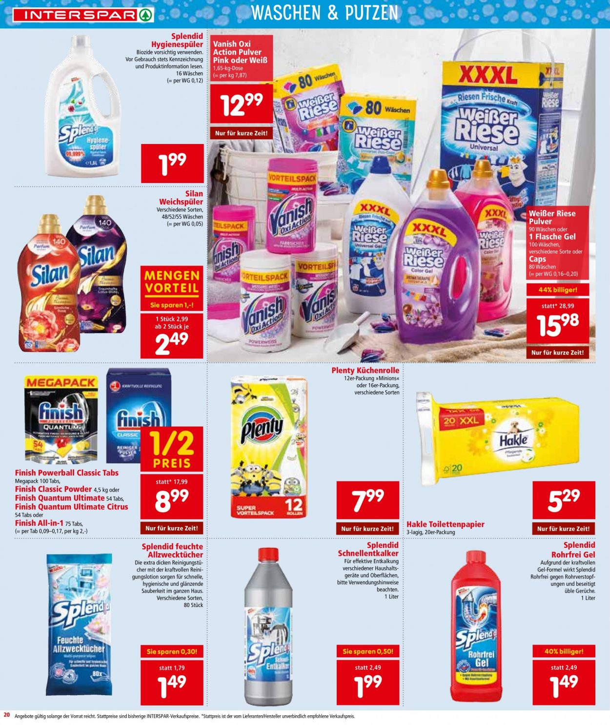 Angebote INTERSPAR - 2.6.2021 - 16.6.2021. Seite 20
