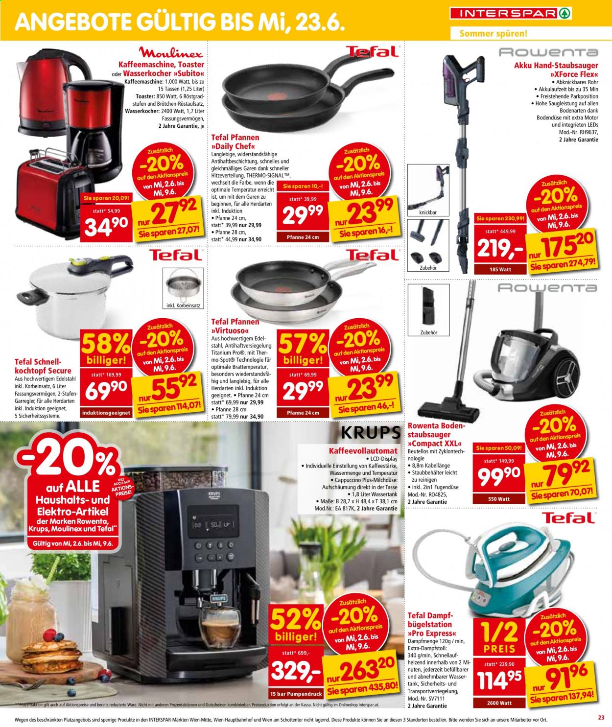 Angebote INTERSPAR - 2.6.2021 - 16.6.2021. Seite 23