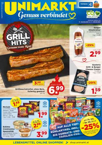 Angebote UNIMARKT - 2.6.2021 - 8.6.2021.