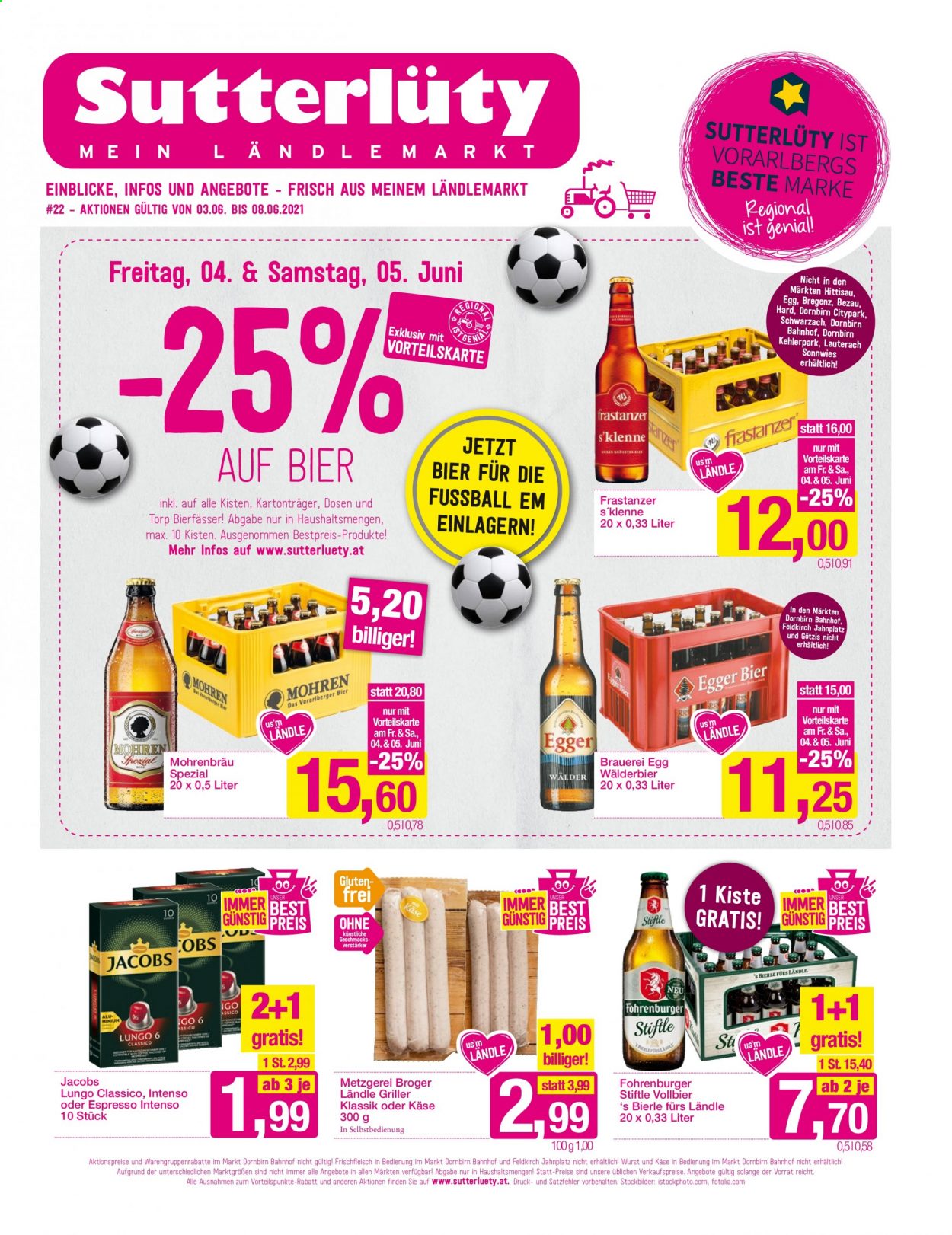 Angebote Sutterlüty - 3.6.2021 - 8.6.2021. Seite 1