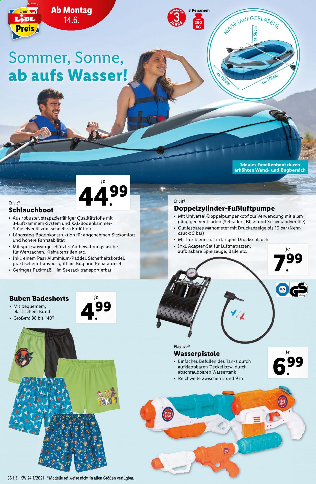 Angebote Lidl - 10.6.2021 - 16.6.2021. Seite 36