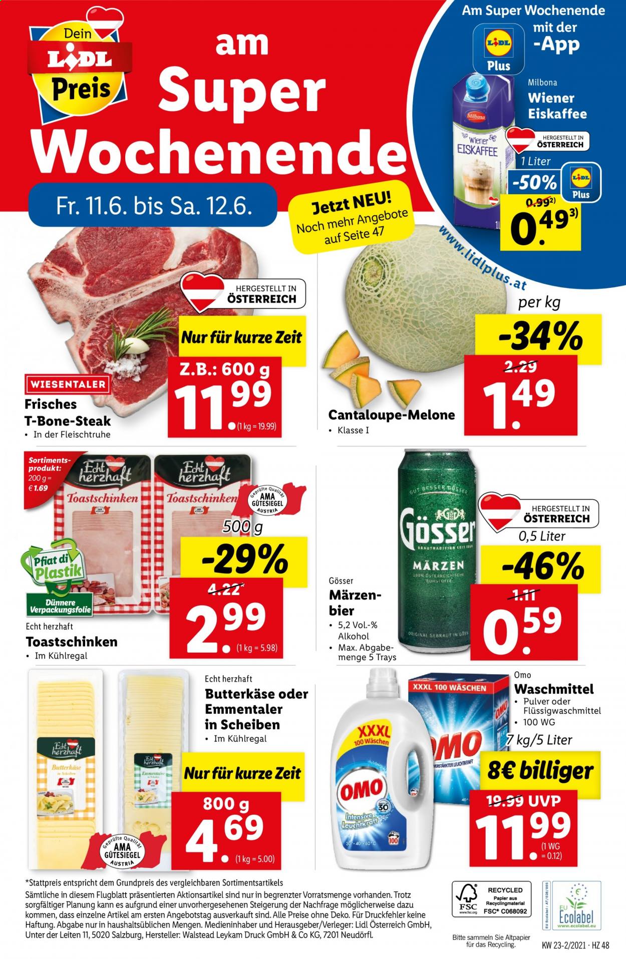 Angebote Lidl - 10.6.2021 - 16.6.2021. Seite 48