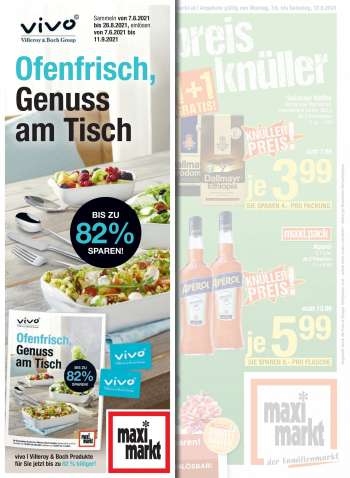 Angebote Maximarkt - 7.6.2021 - 11.9.2021.