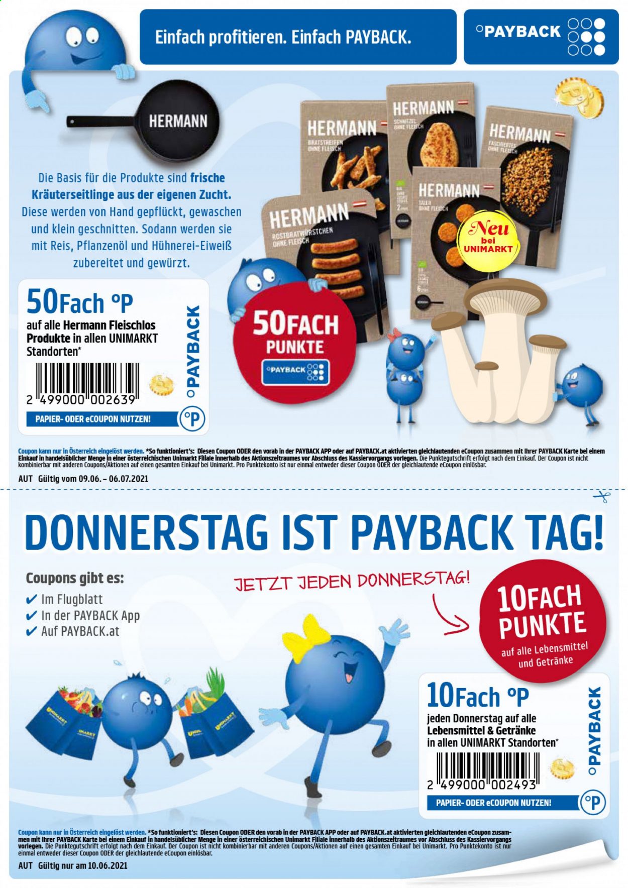 Angebote UNIMARKT - 9.6.2021 - 15.6.2021. Seite 7