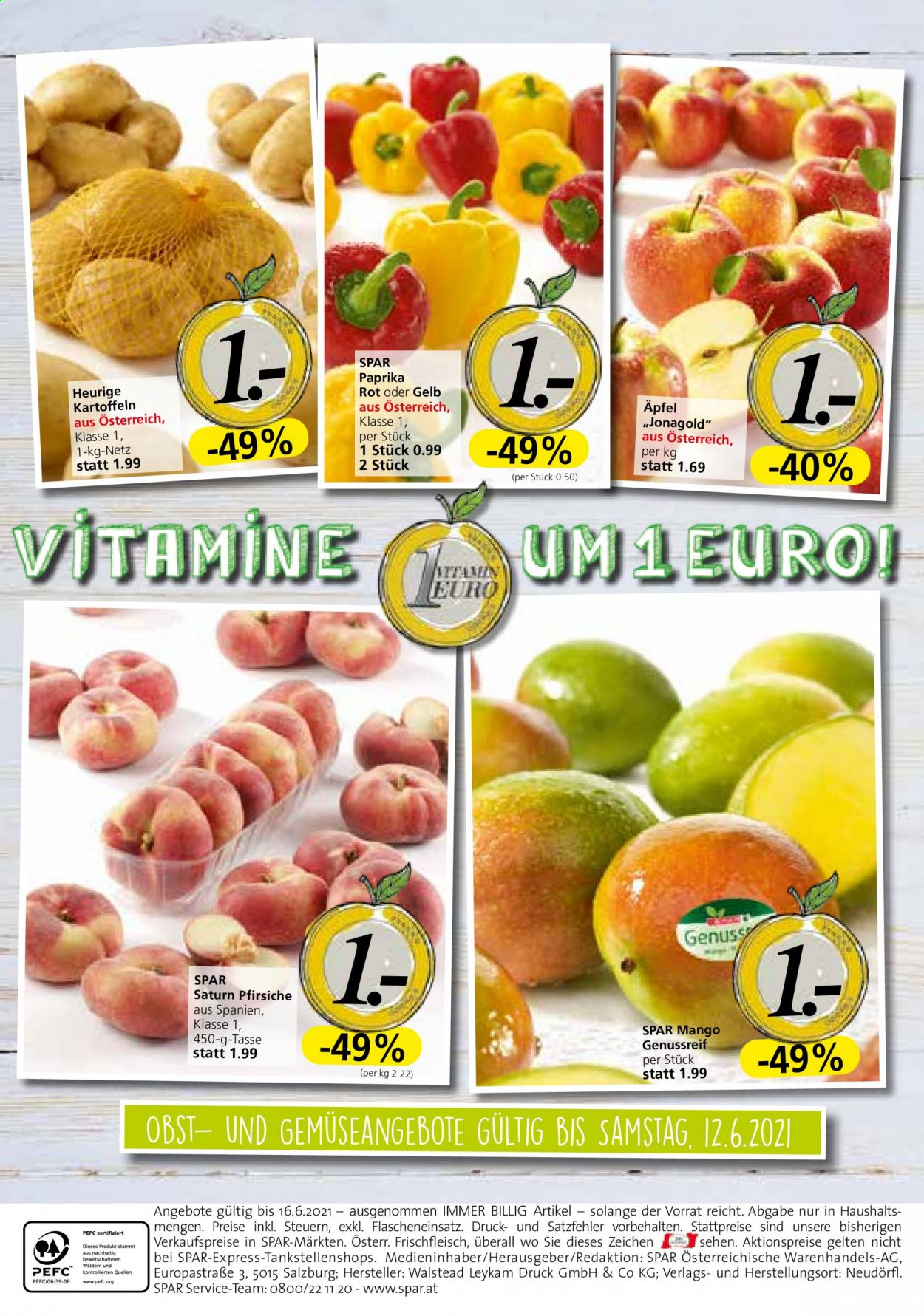Angebote INTERSPAR - 10.6.2021 - 16.6.2021. Seite 16