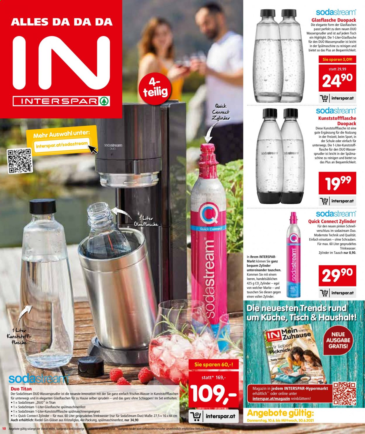 Angebote INTERSPAR - 10.6.2021 - 16.6.2021. Seite 10
