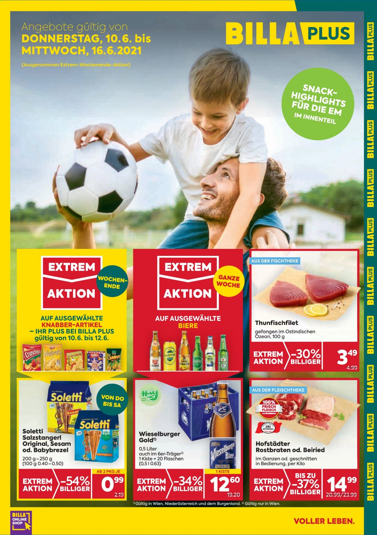 Angebote Billa Plus - 10.6.2021 - 16.6.2021. Seite 1