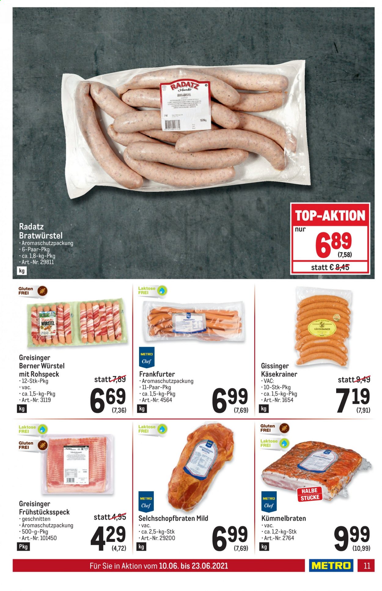 Angebote Metro - 10.6.2021 - 23.6.2021. Seite 11