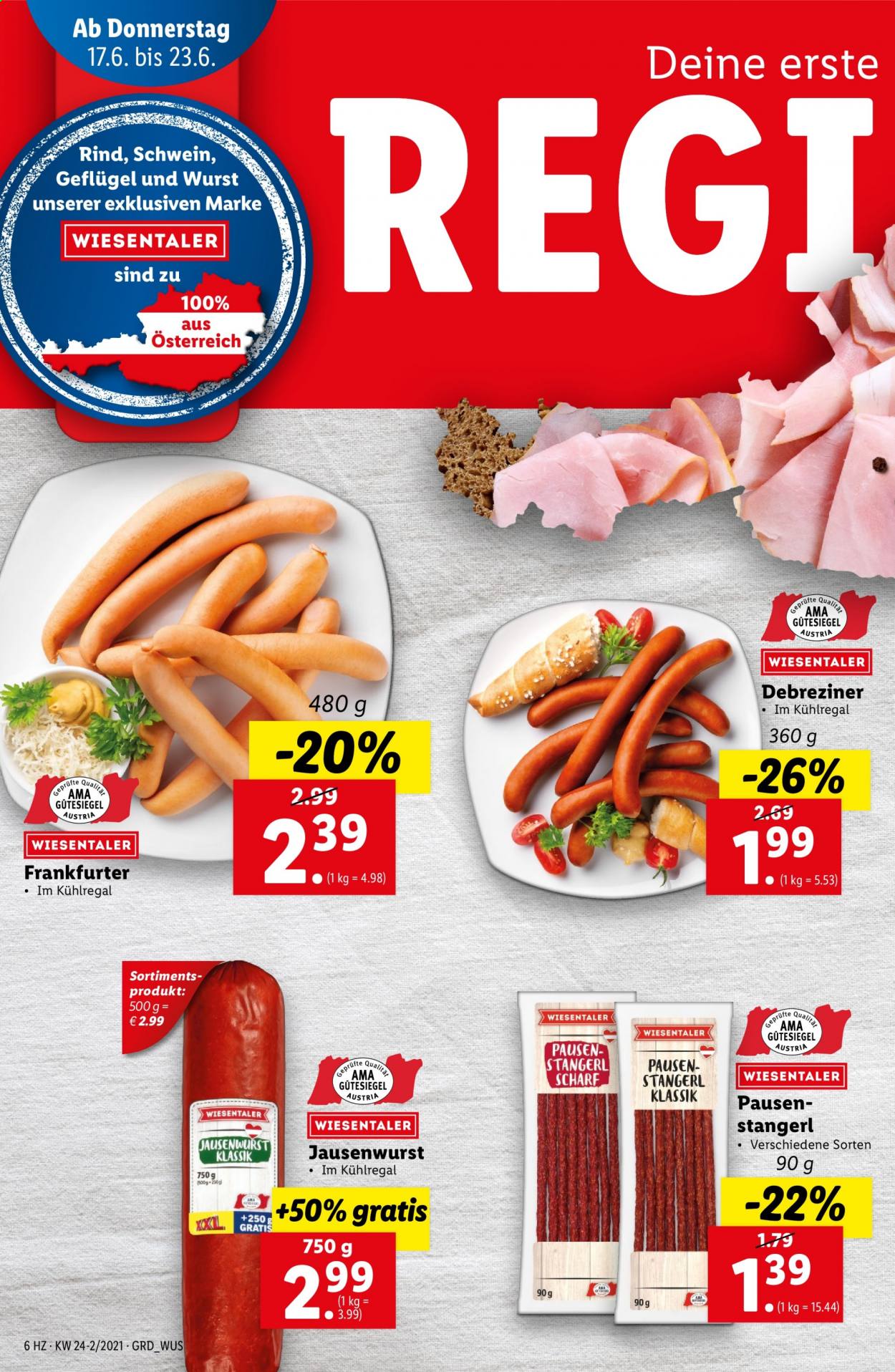 Angebote Lidl - 17.6.2021 - 23.6.2021. Seite 6