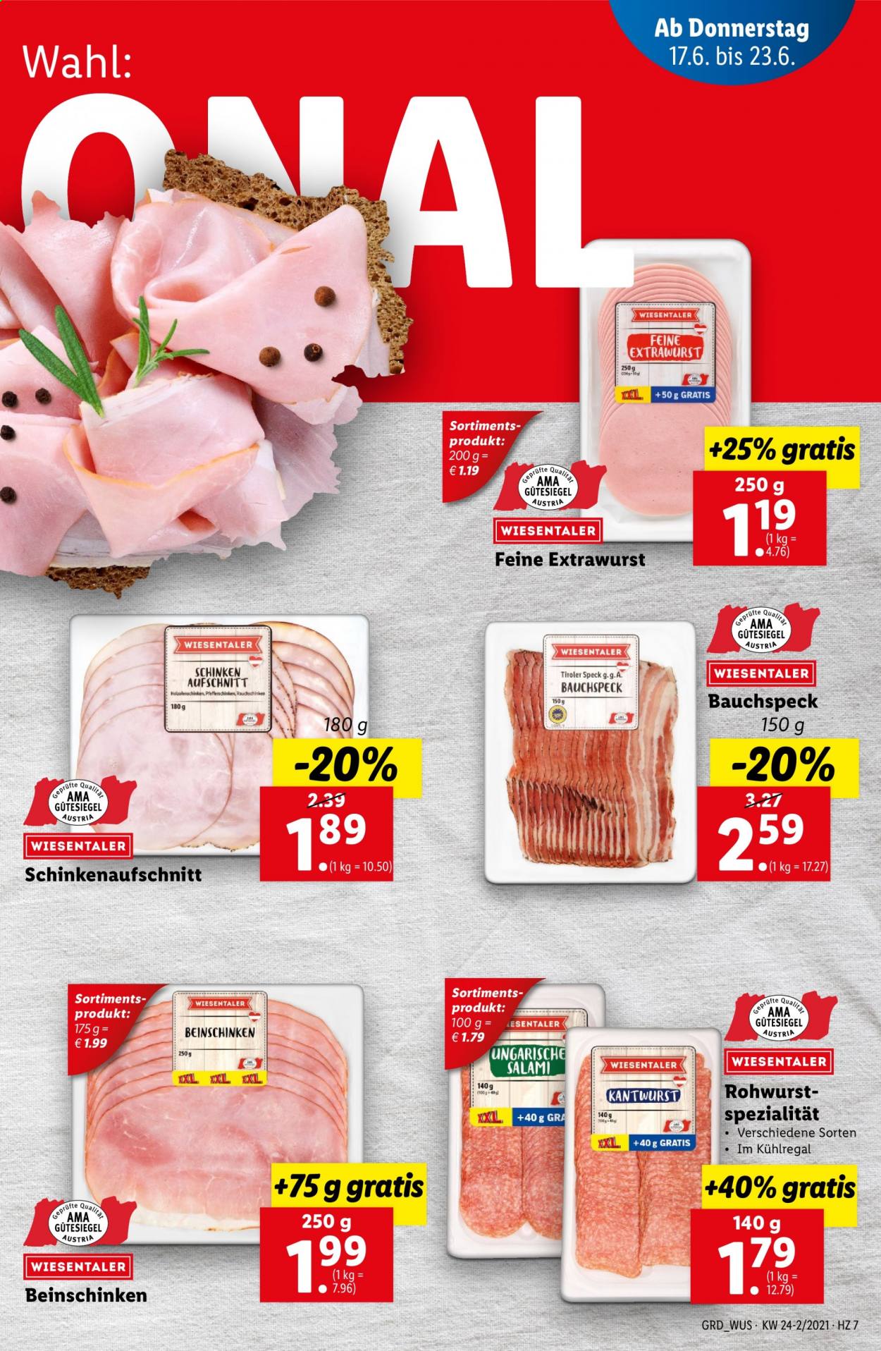 Angebote Lidl - 17.6.2021 - 23.6.2021. Seite 7