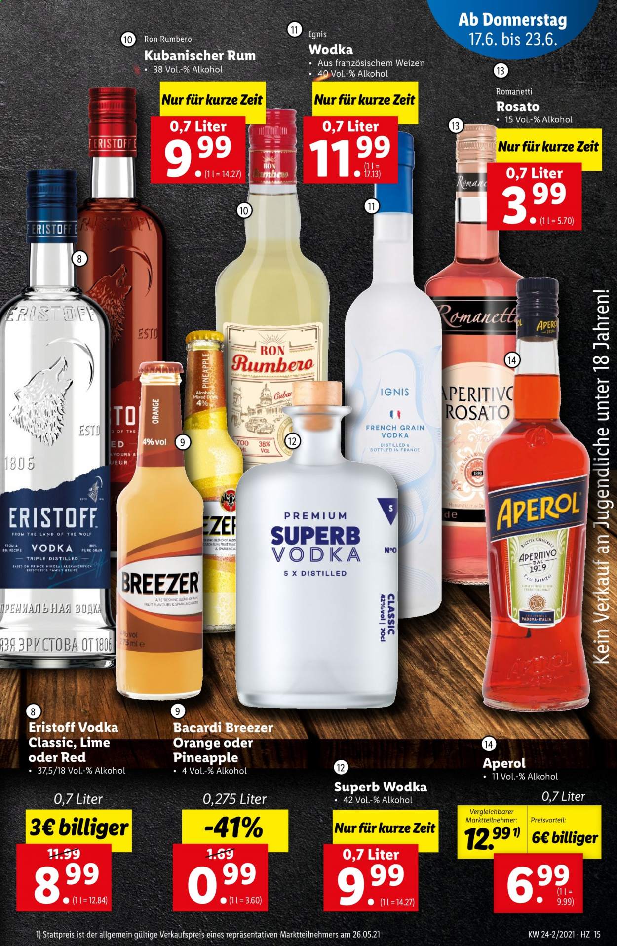 Angebote Lidl - 17.6.2021 - 23.6.2021. Seite 15