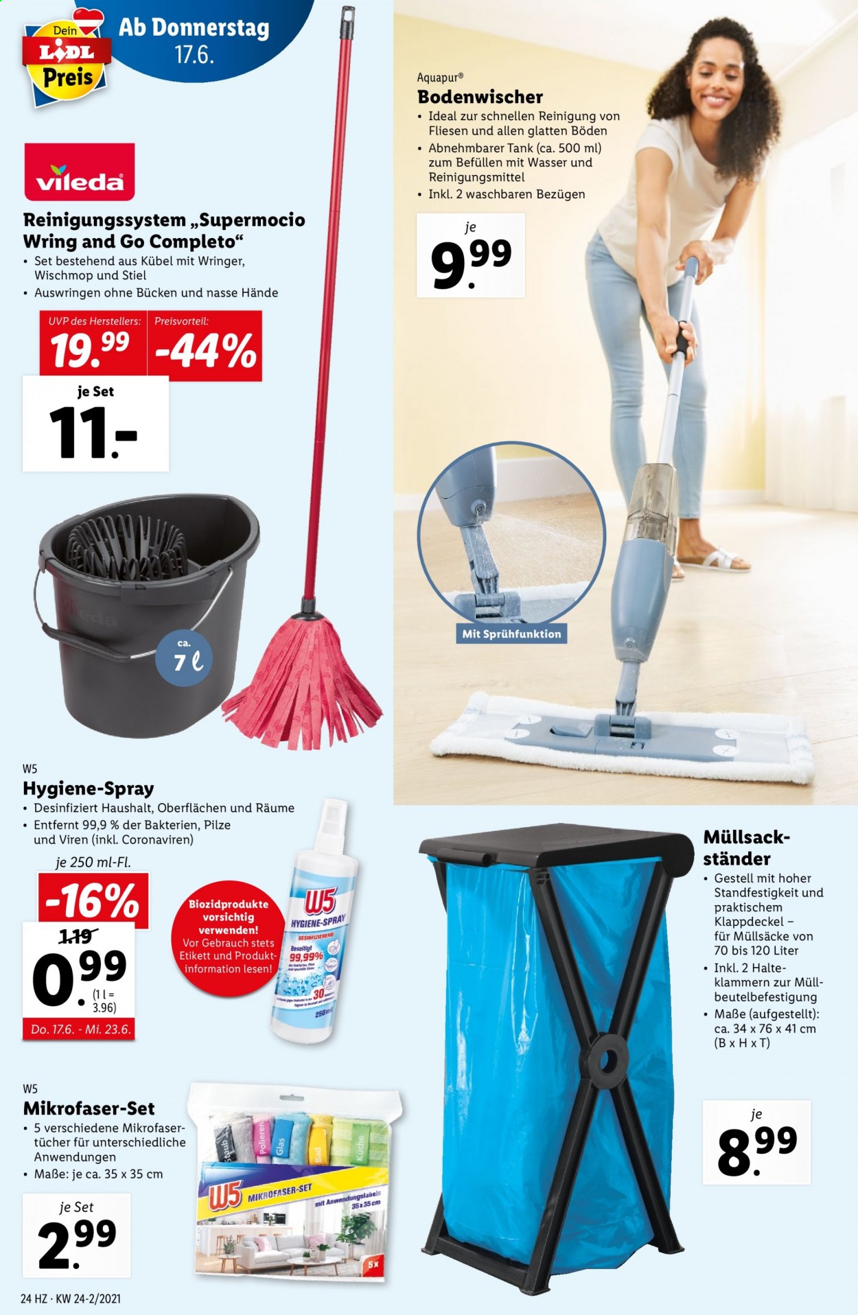 Angebote Lidl - 17.6.2021 - 23.6.2021. Seite 24