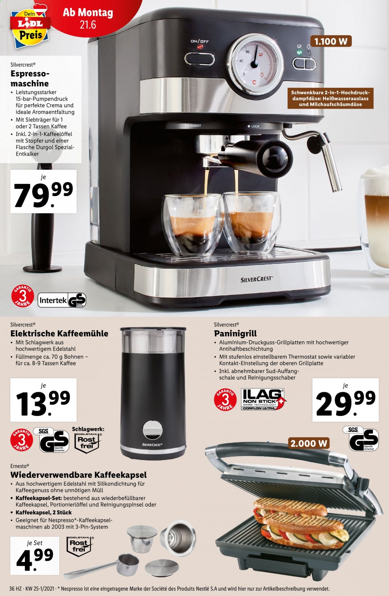 Angebote Lidl - 17.6.2021 - 23.6.2021. Seite 36