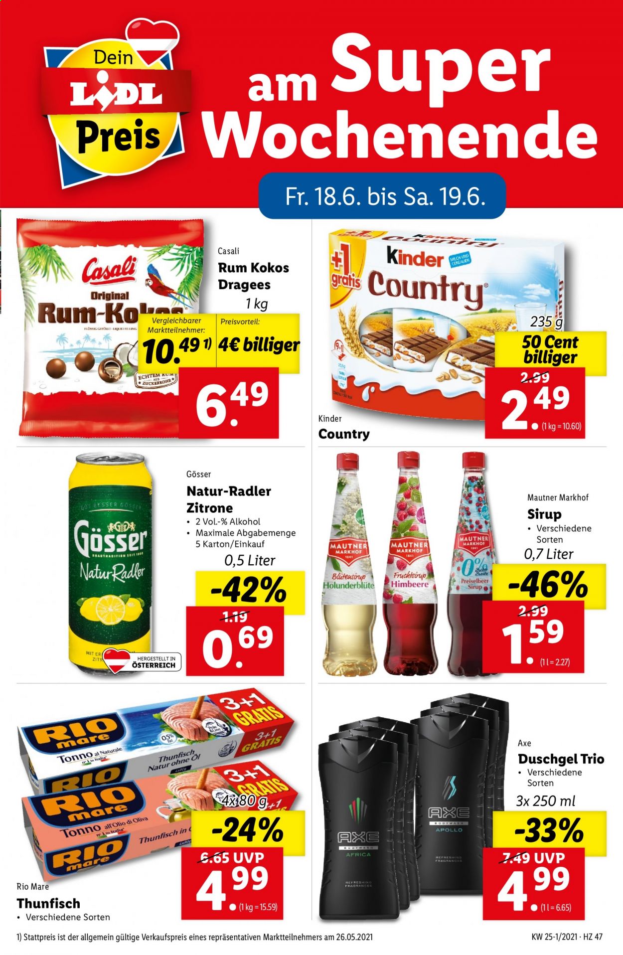 Angebote Lidl - 17.6.2021 - 23.6.2021. Seite 47