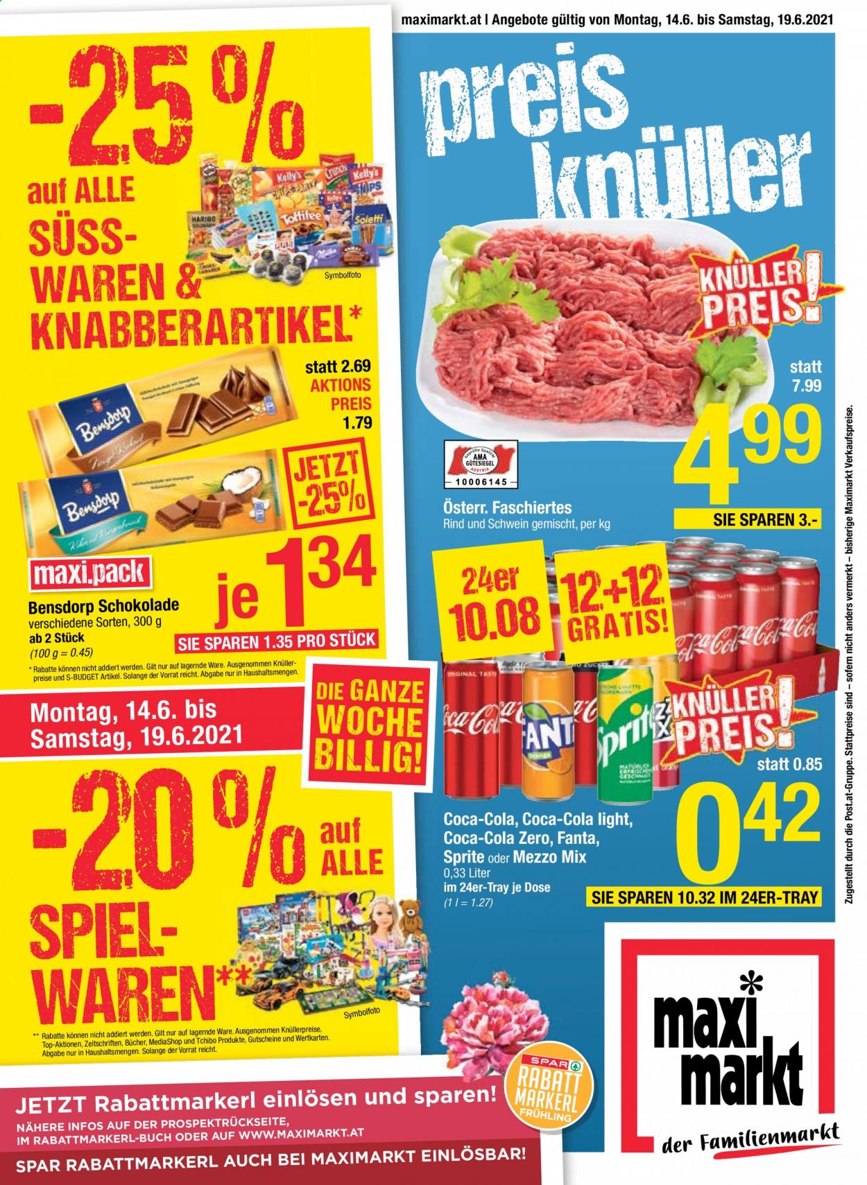 Angebote Maximarkt - 14.6.2021 - 19.6.2021. Seite 1