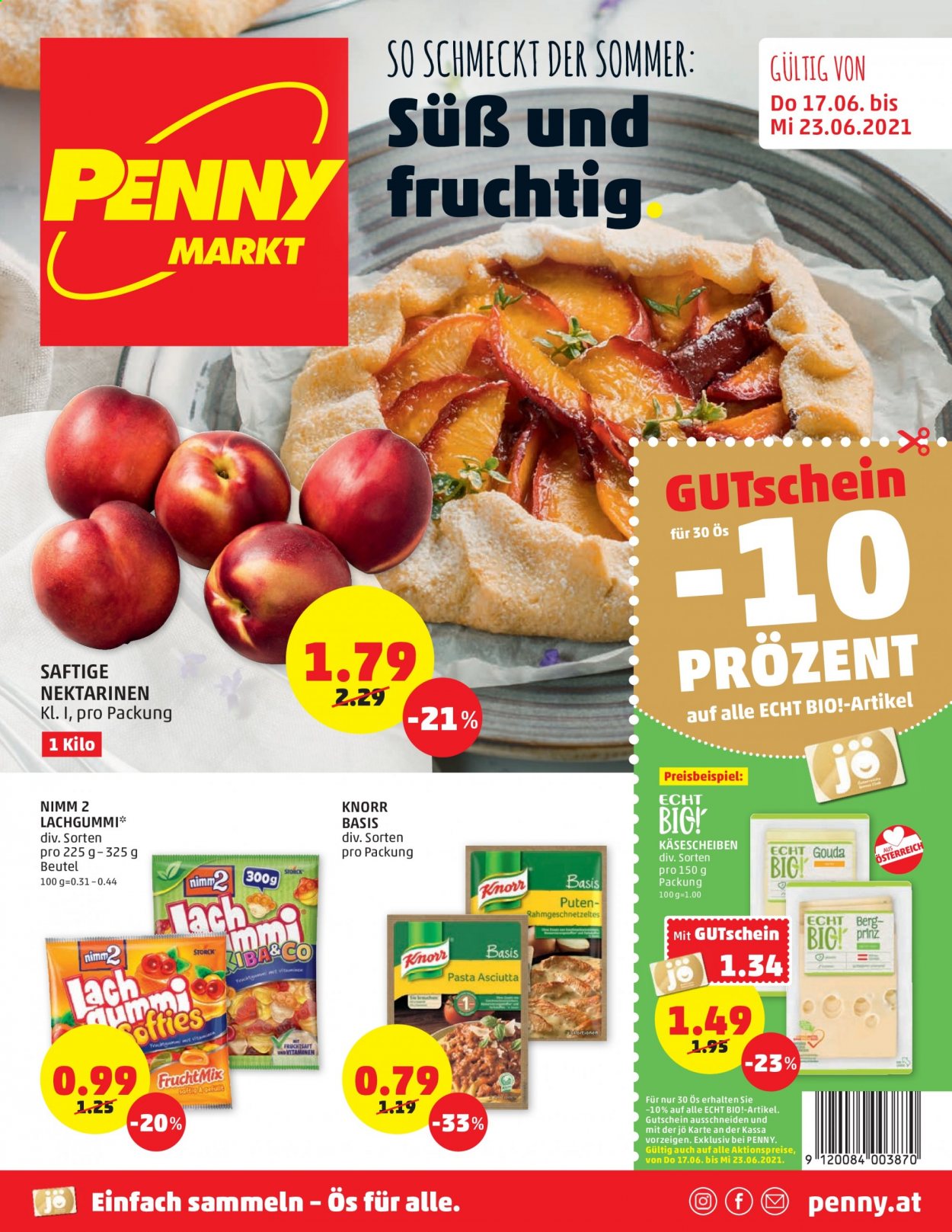 Angebote Penny - 17.6.2021 - 23.6.2021. Seite 1