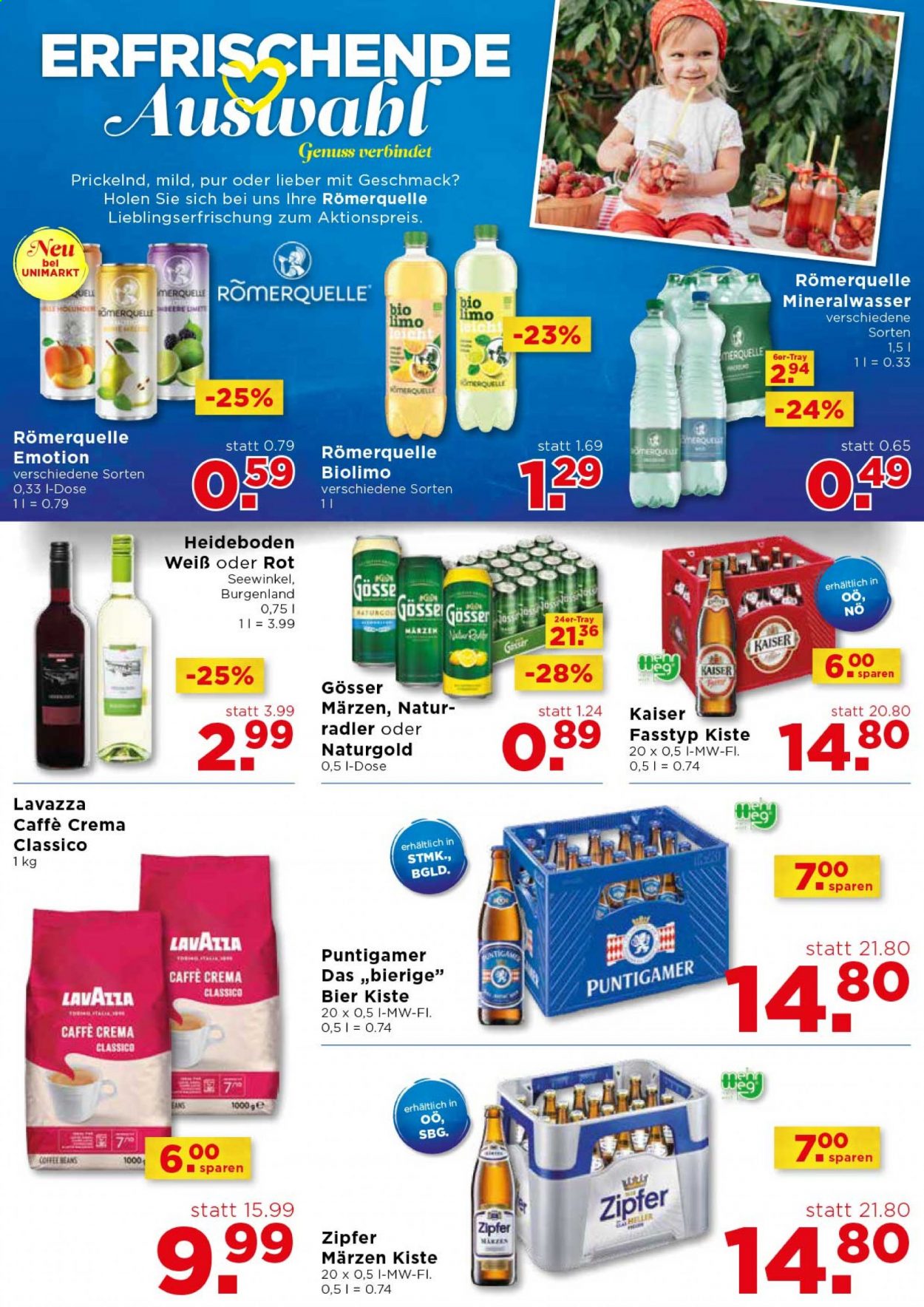Angebote UNIMARKT - 15.6.2021 - 22.6.2021. Seite 11