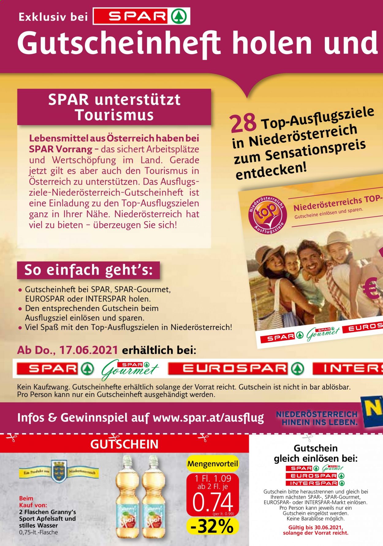 Angebote SPAR - 17.6.2021 - 30.6.2021. Seite 12