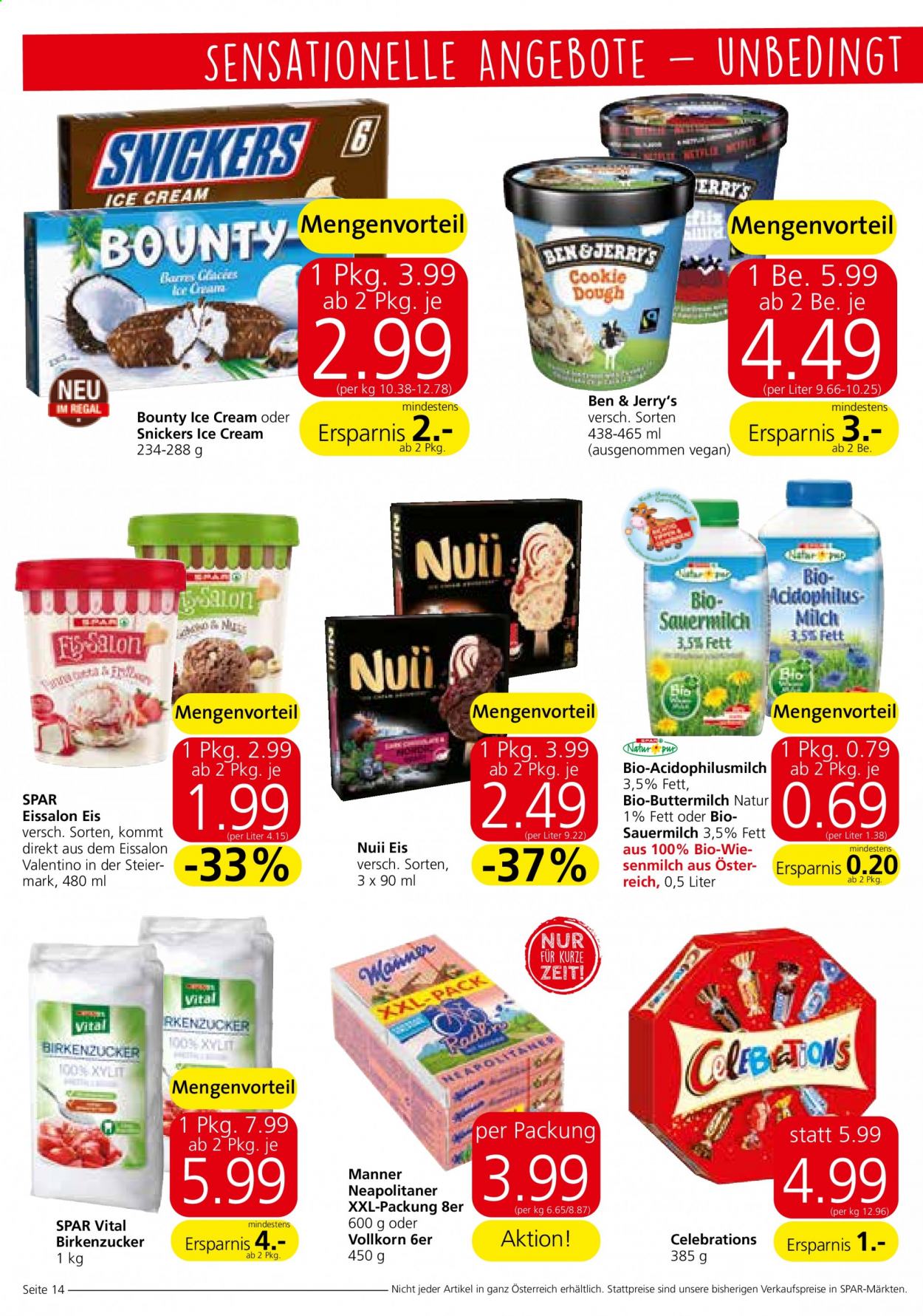 Angebote INTERSPAR - 17.6.2021 - 30.6.2021. Seite 14