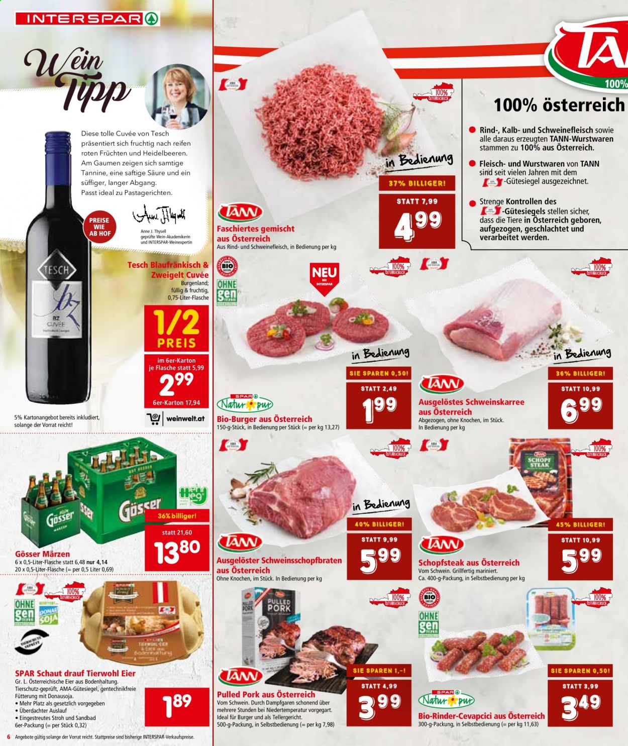 Angebote INTERSPAR - 17.6.2021 - 30.6.2021. Seite 6