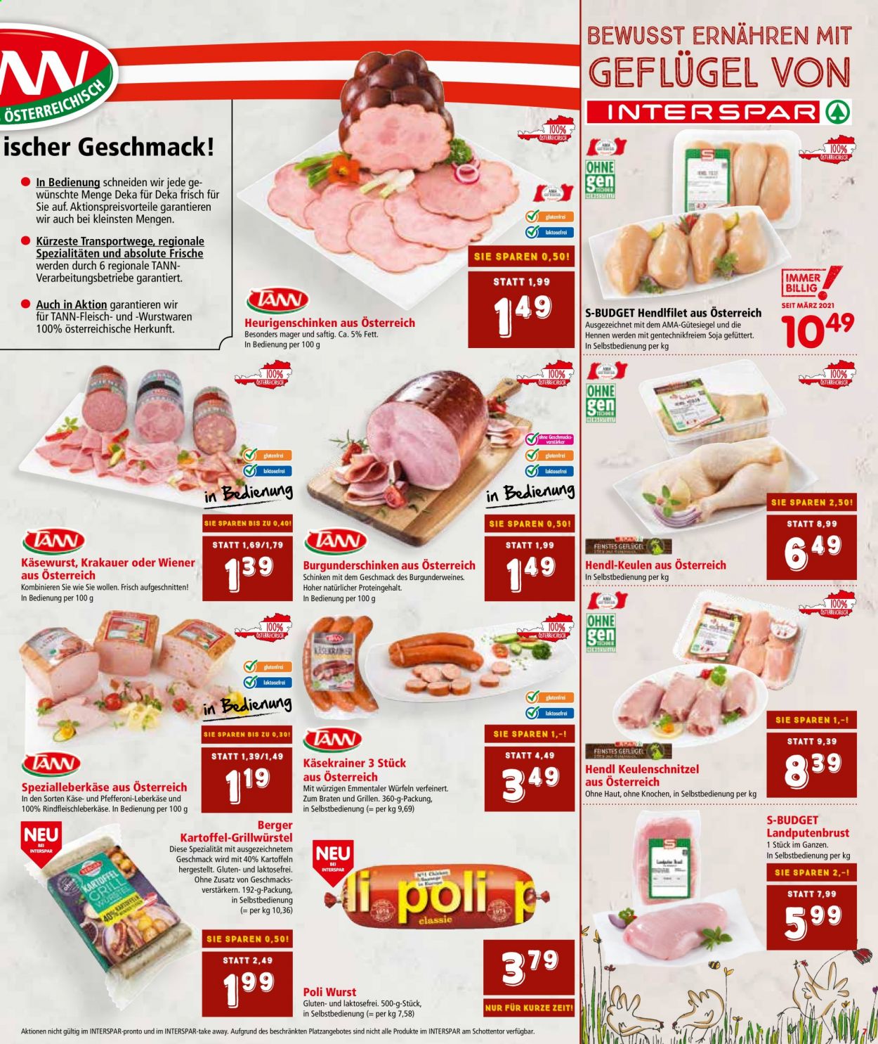 Angebote INTERSPAR - 17.6.2021 - 30.6.2021. Seite 7
