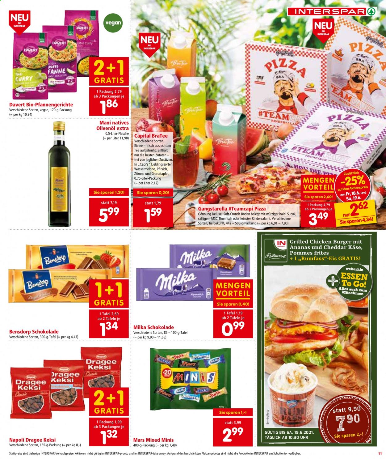 Angebote INTERSPAR - 17.6.2021 - 30.6.2021. Seite 11