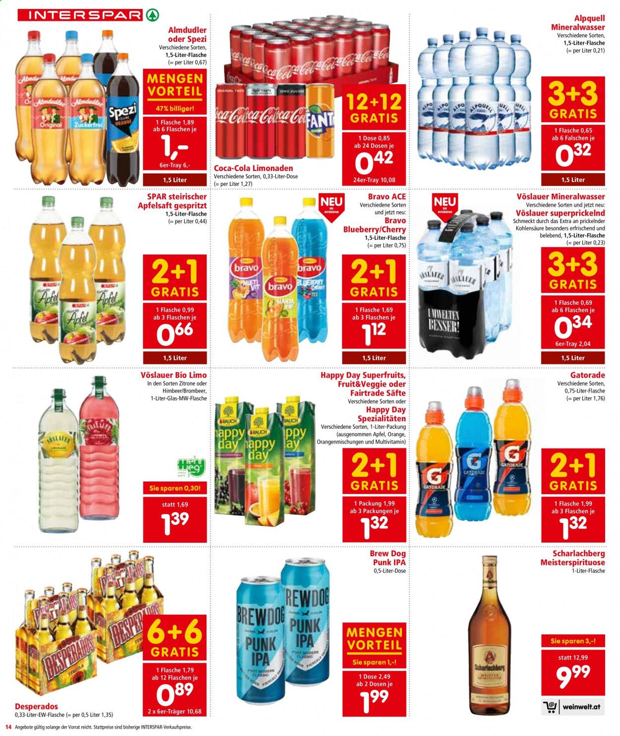 Angebote INTERSPAR - 17.6.2021 - 30.6.2021. Seite 14