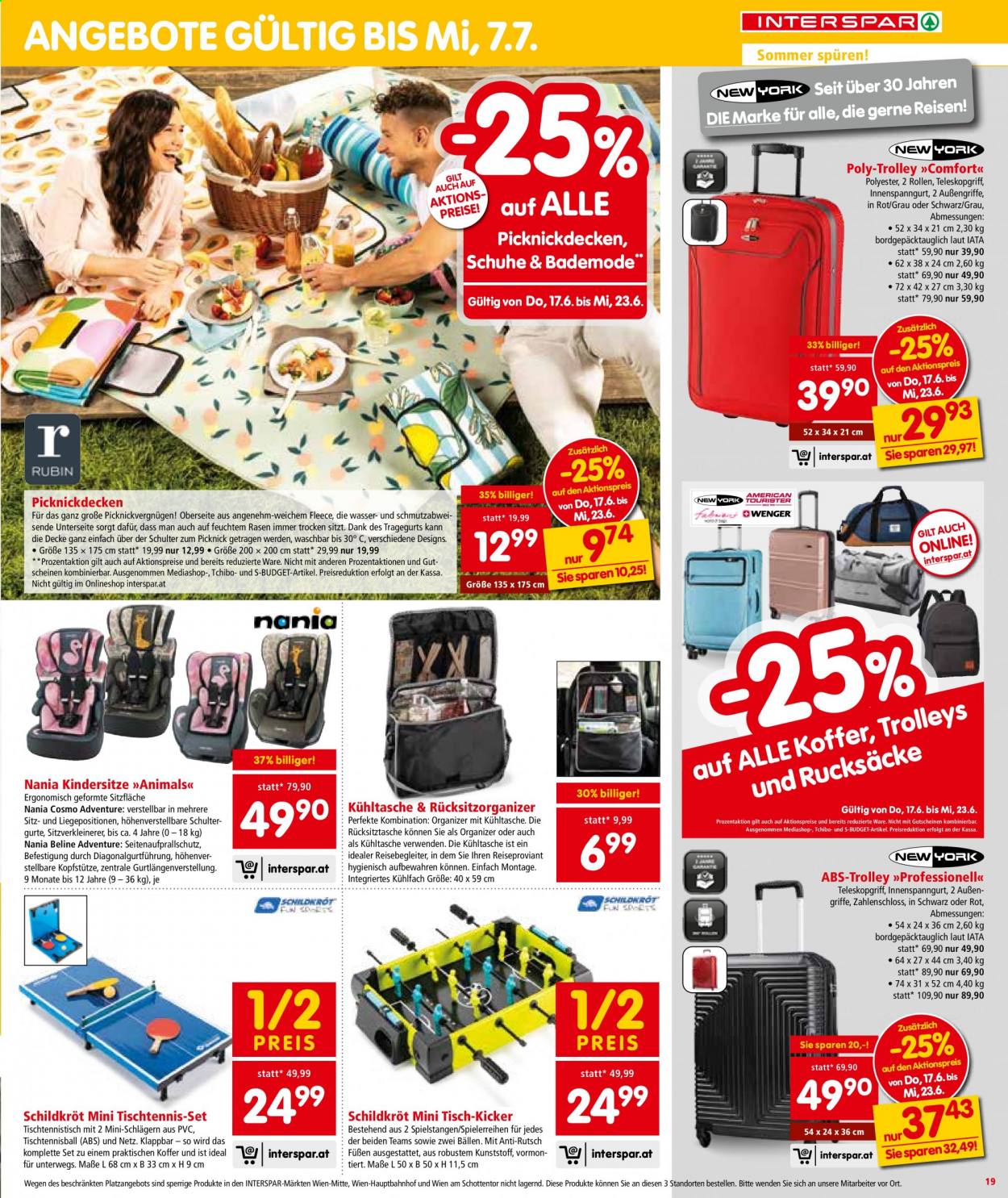 Angebote INTERSPAR - 17.6.2021 - 30.6.2021. Seite 19