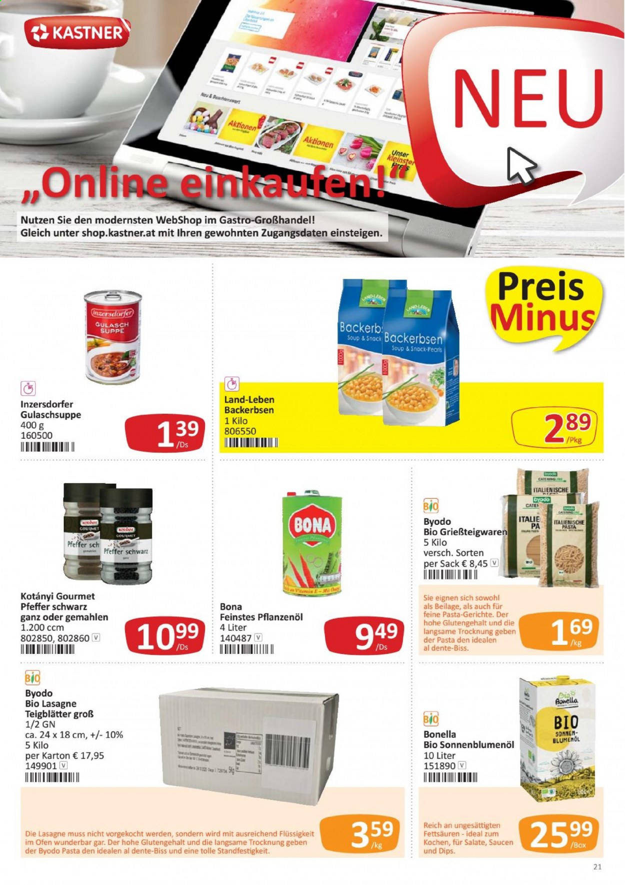 Angebote KASTNER - 21.6.2021 - 3.7.2021. Seite 21